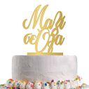 Cake topper Mazi se ola