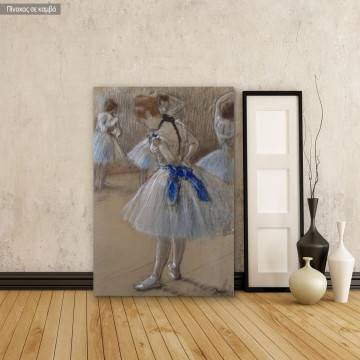 Canvas print Dancer in a ballet, Degas Edgar, reproduction