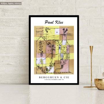 Exhibition Poster Tale a la Hoffmann, Paul Klee,Poster