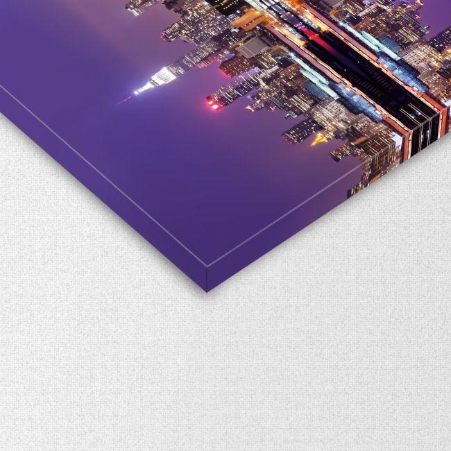 Canvas printNew York, New York reflections