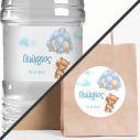 Sticker labelFlyingballoons bear