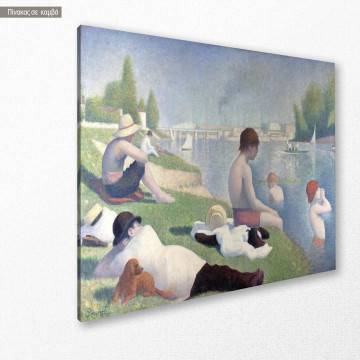 Πίνακας ζωγραφικής Bathers at Asnieres, Seurat G. 2
