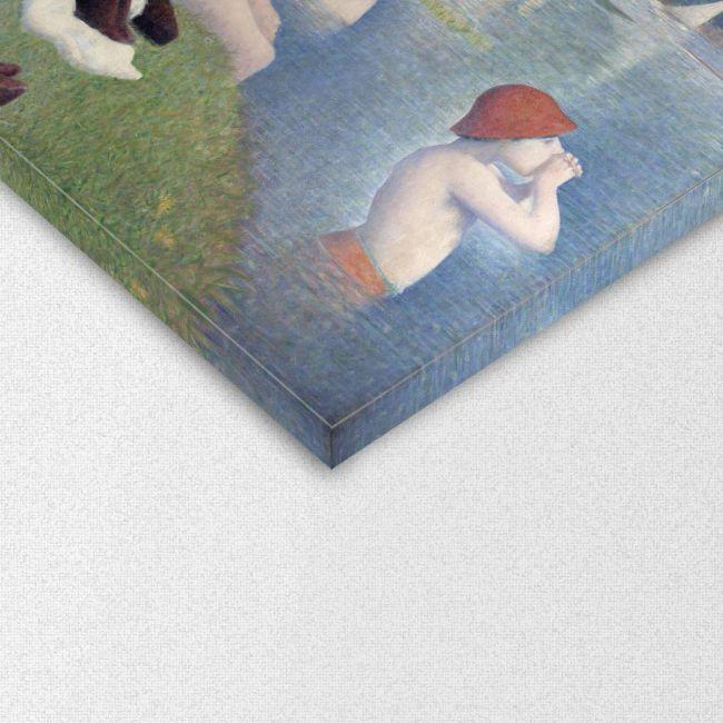 Canvas print Bathers at Asnieres, Seurat G.