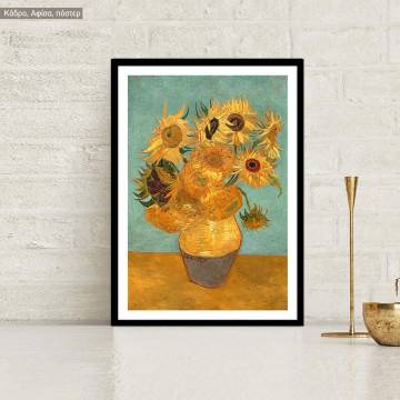 Sunflowers by Vincent van Gogh, Poster