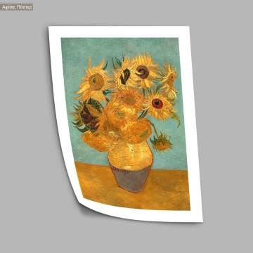 Sunflowers by Vincent van Gogh, αφίσα, κάδρο 2