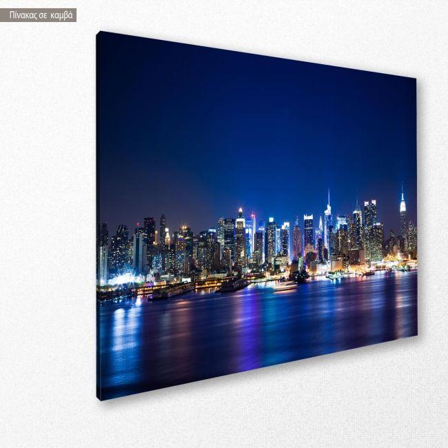 Canvas print New York Manhattan skyline