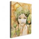Canvas print Beautiful young woman