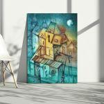 Canvas print Cubistic city III