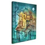 Canvas print Cubistic city III