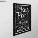 Canvas print Beer point