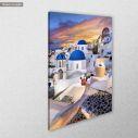 Πίνακας σε καμβά Village de Oia