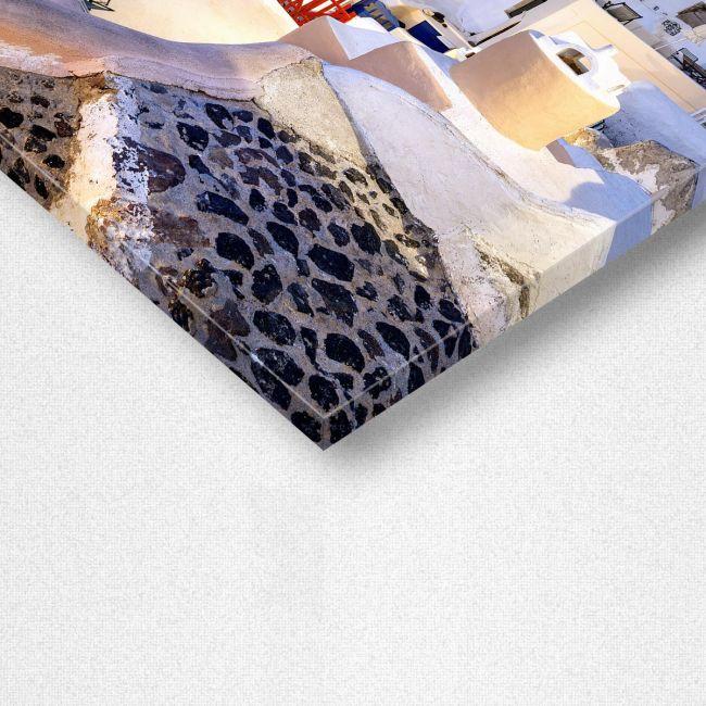 Canvas print Village de Oia