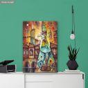 Canvas print Medieval doctor