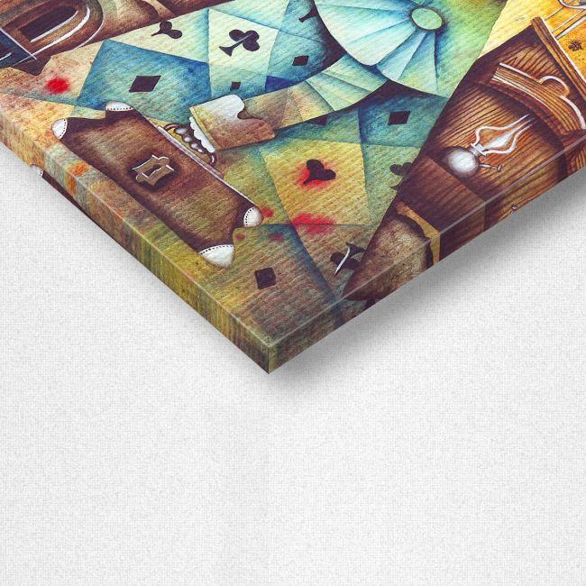 Canvas print Medieval doctor