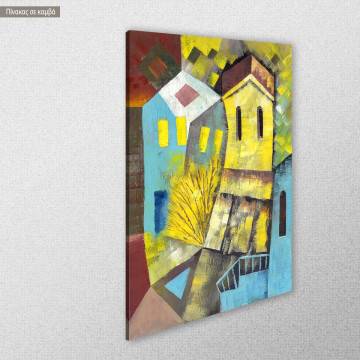 Canvas print Cubistic city View 1 2