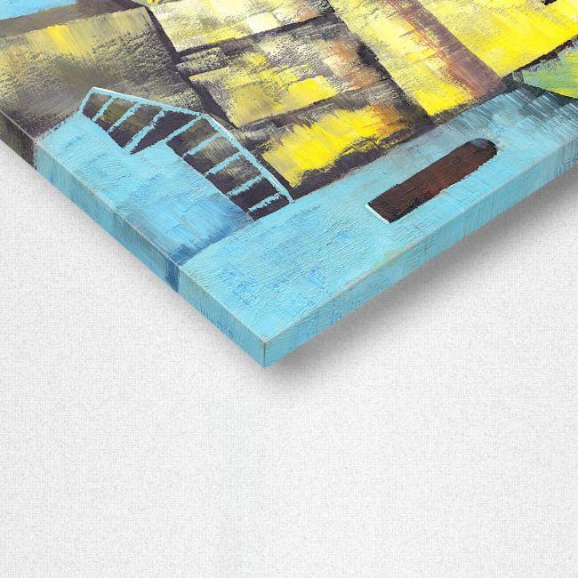 Canvas print Cubistic city