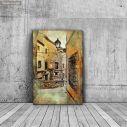 Canvas print Streets of medieval Spain