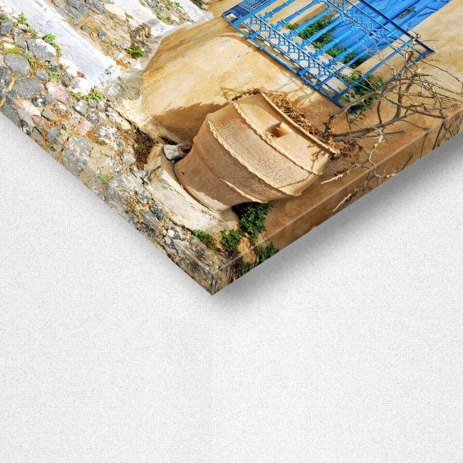 Canvas print Traditional house in Pyrgos