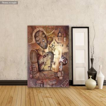 Canvas print Allegory of time