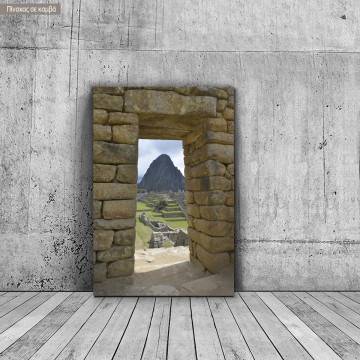 Canvas print Machu Picchu Framed canvas View 1 2