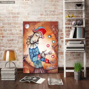 Πίνακας σε καμβά A clown