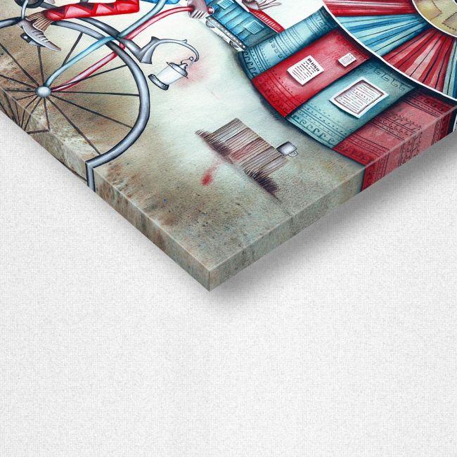 Canvas print Acrobatic performers