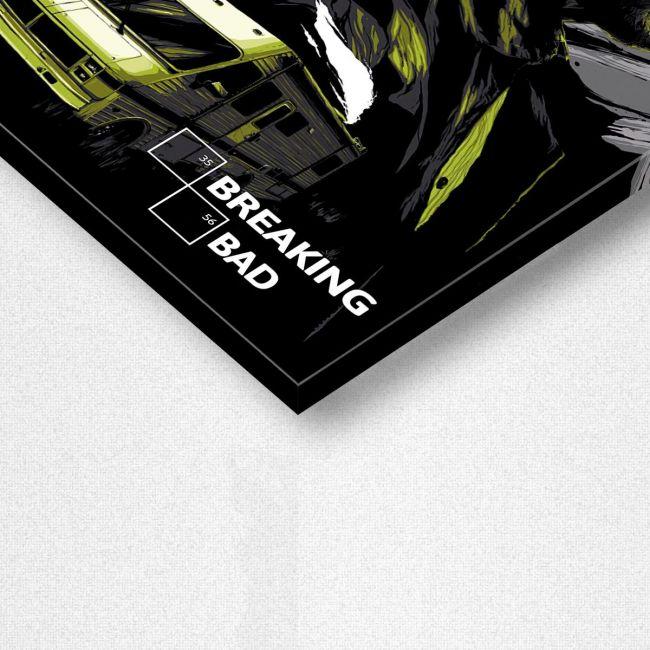 Πίνακας σε καμβά Breaking bad