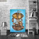 Canvas print Dirigible balloon