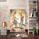 Canvas print Circus tamer