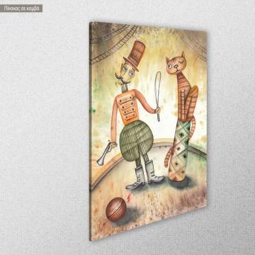 Canvas print Circus tamer View 1 2