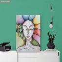 Canvas print Goddess of spring