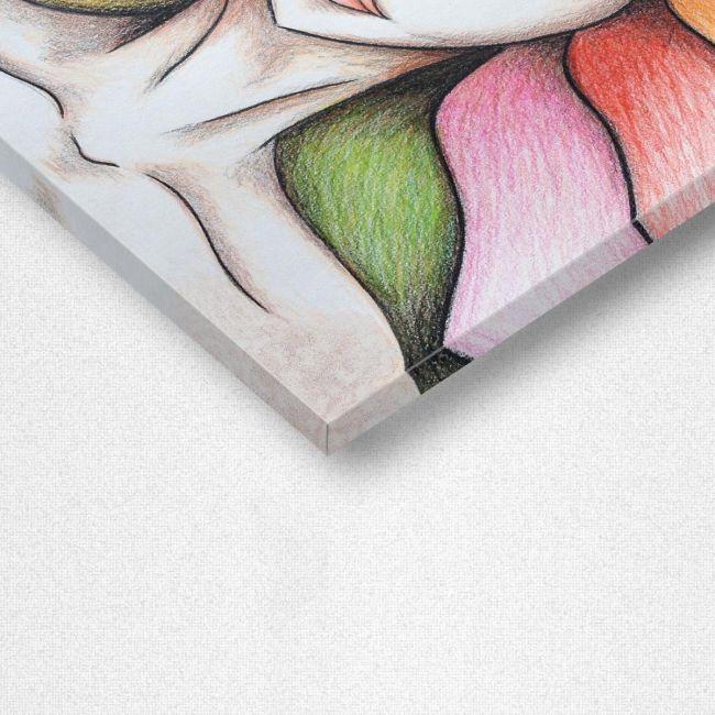 Canvas print Goddess of spring