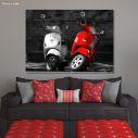 Canvas printVespa elegance