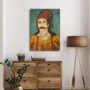 Canvas print Hercules and the Markos Botsaris, Theophilos