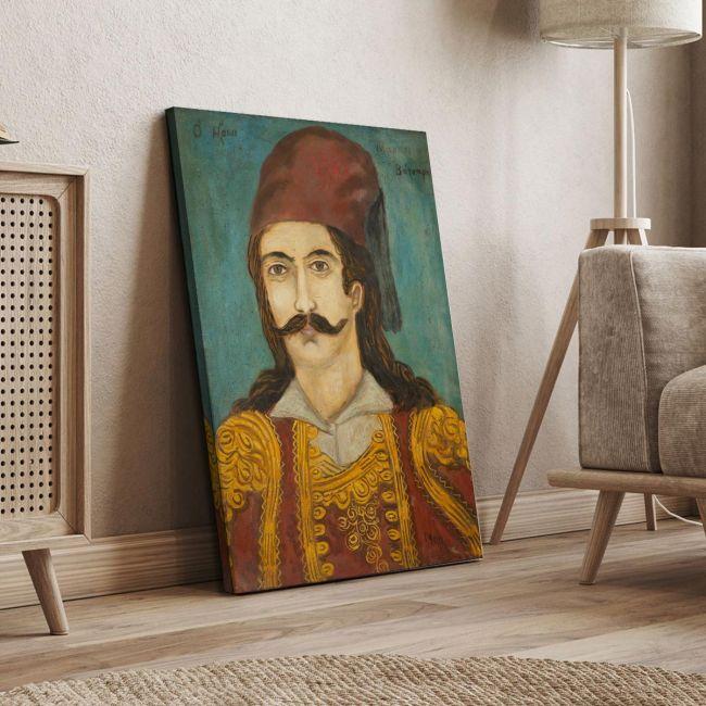 Πίνακας ζωγραφικής Μάρκος Μπότσαρης, Θεόφιλος