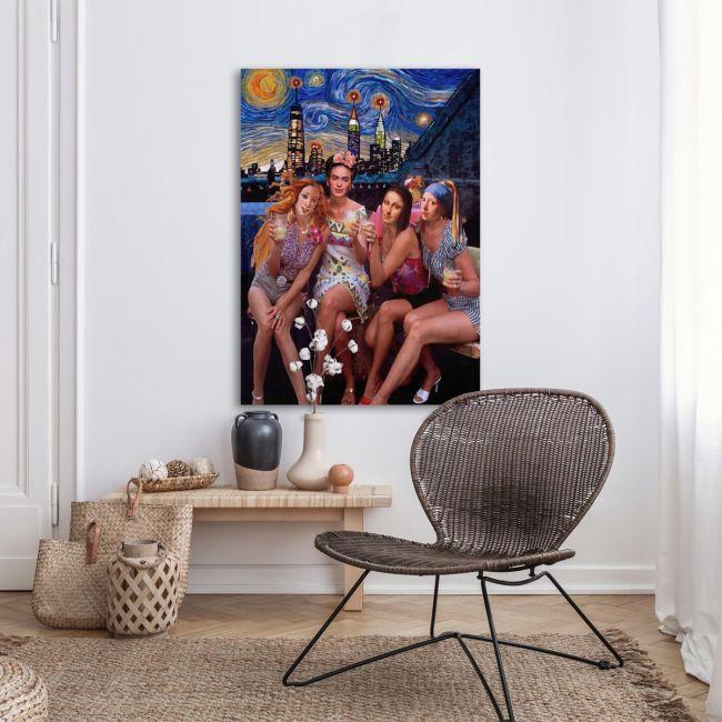 Canvas print Classic girls night out