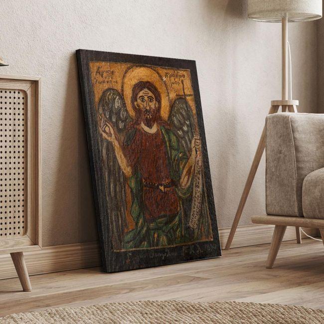 Πίνακας ζωγραφικής Άγιος Ιωάννης, Θεόφιλος
