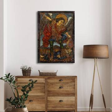 Canvas print Saint Michael Theophilos Framed canvas View 10 2