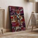 Canvas print Rose garden, Klee P