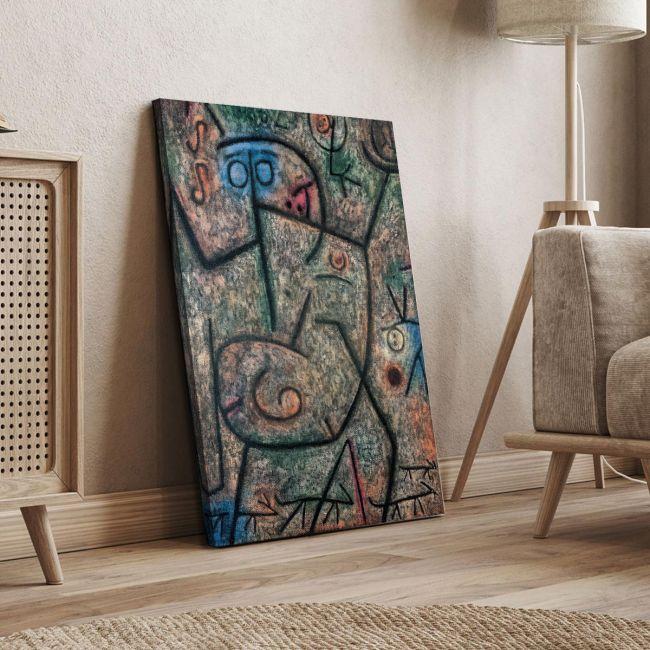 Canvas print The rumors, Klee P