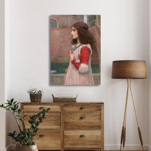 Πίνακας ζωγραφικής Juliet Waterhouse J. W. Καμβάς τελαρωμένος Όψη 1 2