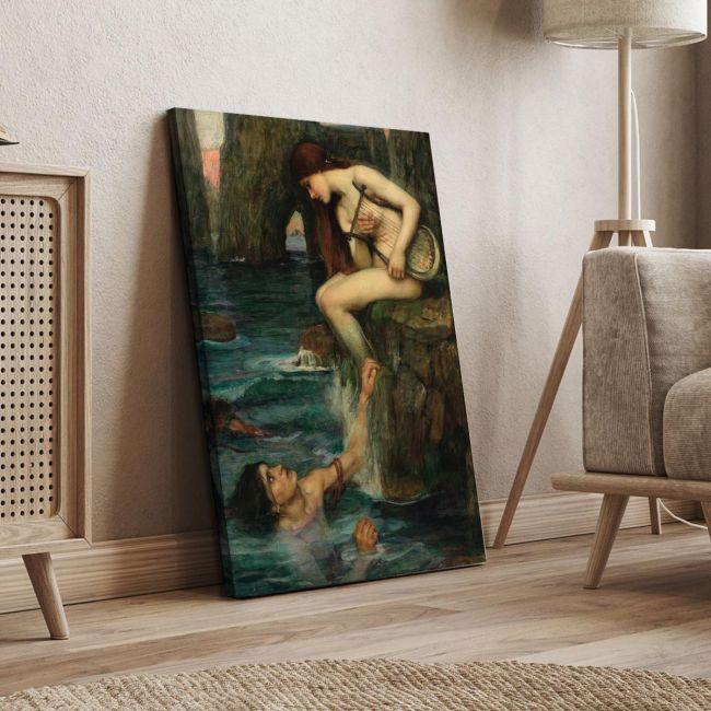 Canvas print Siren, Waterhouse J. W.