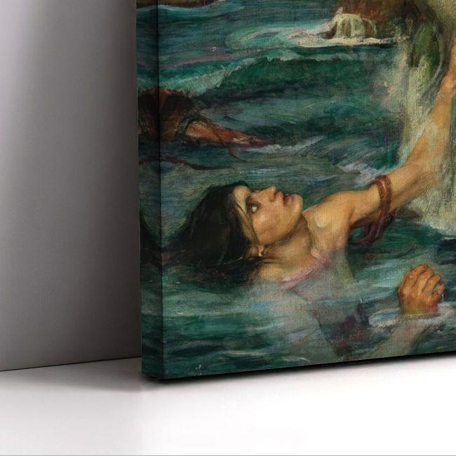 Canvas print Siren, Waterhouse J. W.
