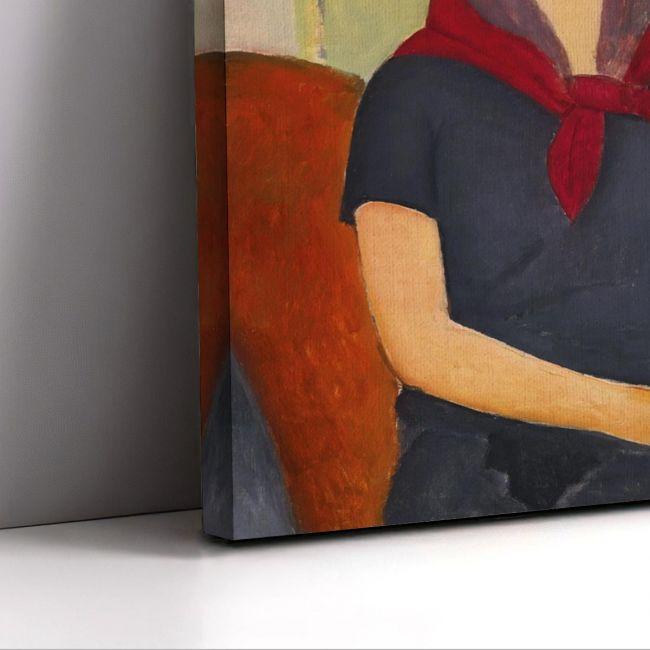 Canvas print Jeanne Hébuterne, Amedeo Modigliani