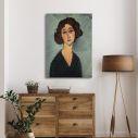 Canvas print Jeune Femme, Amedeo Modigliani