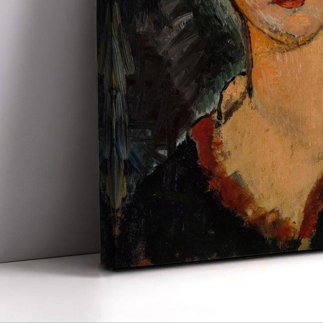 Πίνακας ζωγραφικής Madame Dorival, Amedeo Modigliani