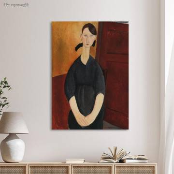 Πίνακας ζωγραφικής Paulette Jourdain, Amedeo Modigliani