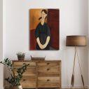 Canvas print Paulette Jourdain, Amedeo Modigliani