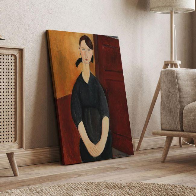 Canvas print Paulette Jourdain, Amedeo Modigliani