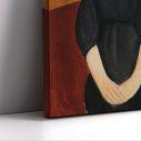 Canvas print Paulette Jourdain, Amedeo Modigliani